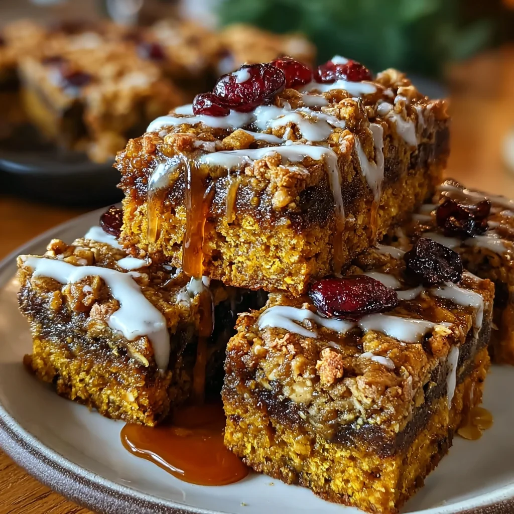 Pumpkin Oat Power Bars – Healthy Fall Snack Fuel! 