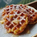 Apple Fritter Waffle Donuts – Crispy, Cinnamon-Spiced & Irresistible!