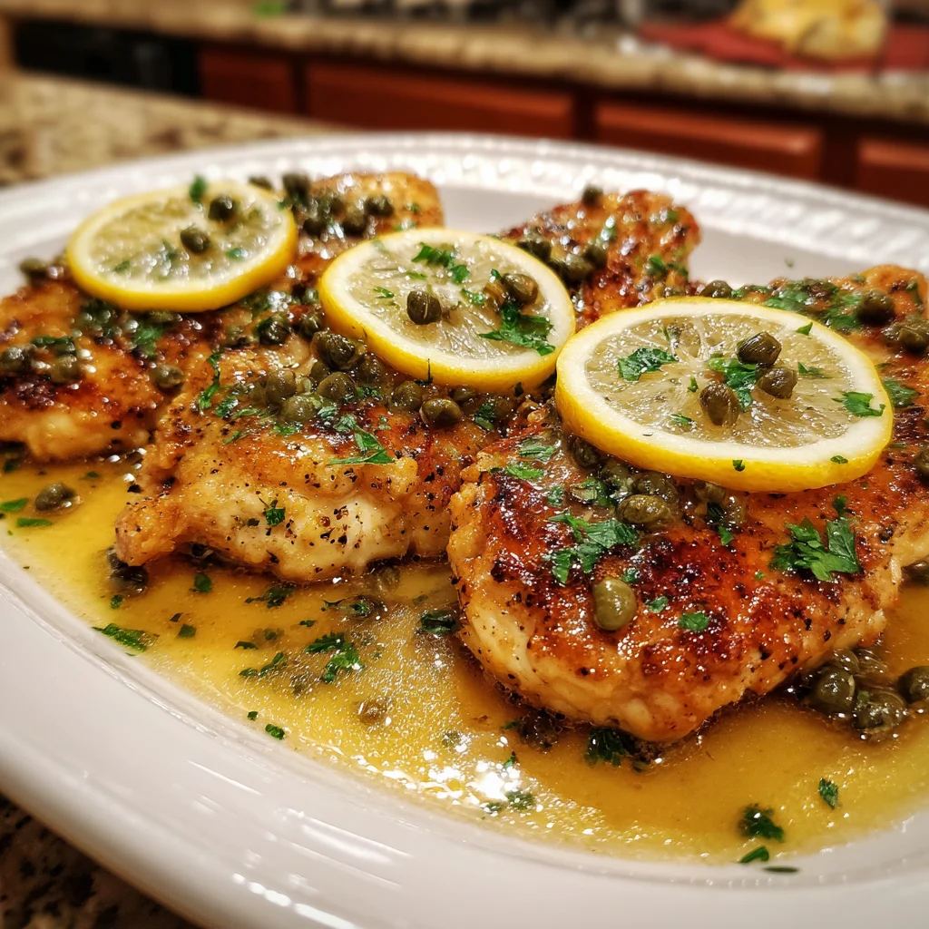 Lemon Chicken Piccata – Bright, Zesty & Restaurant-Worthy!