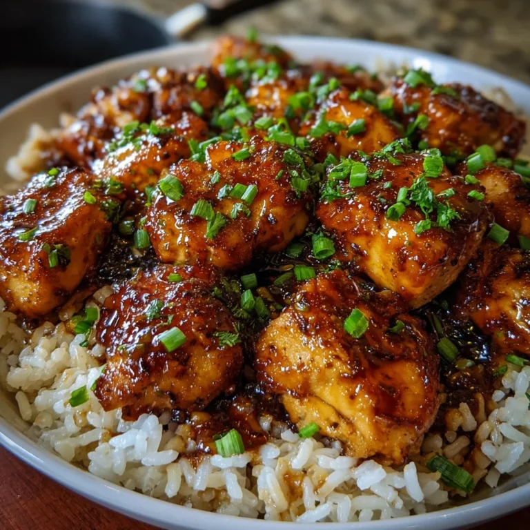 One-Skillet Honey BBQ Chicken & Rice | Sweet, Smoky & Super Satisfying