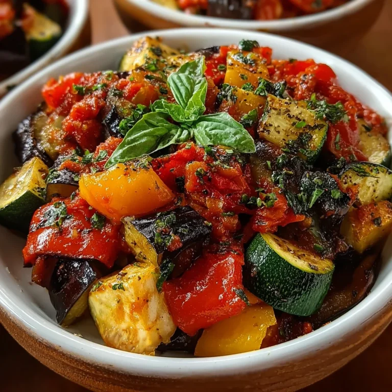 Rustic Crockpot Eggplant Ratatouille – Easy & Flavorful!