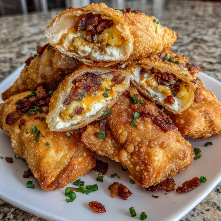 Bacon Jalapeño Popper Eggrolls | Crispy, Spicy & Stuffed with Flavor