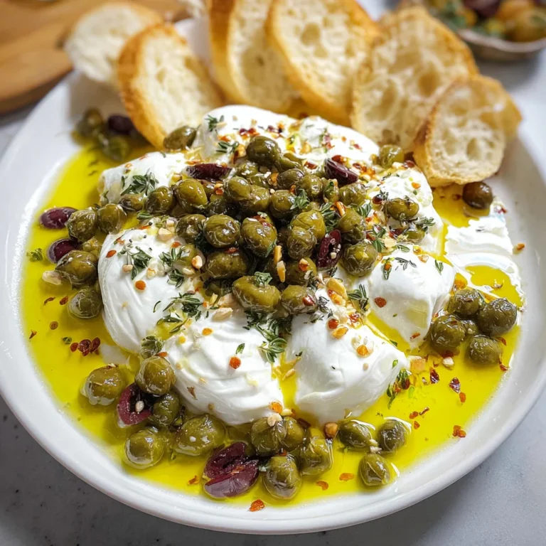 Easy Burrata Cheese Appetizer | Creamy, Fresh & Crowd-Pleasing