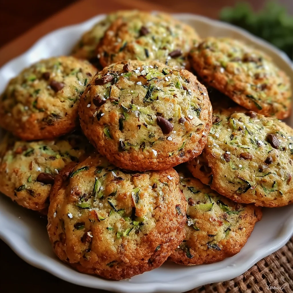 Zesty Zucchini Paradise Cookies – Soft, Spiced & Irresistible!