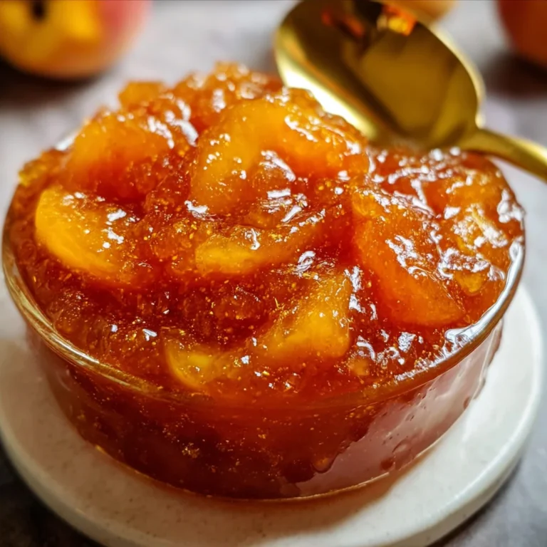 Homemade Peach Jam (No Pectin) | Sweet, Simple & Naturally Thickened