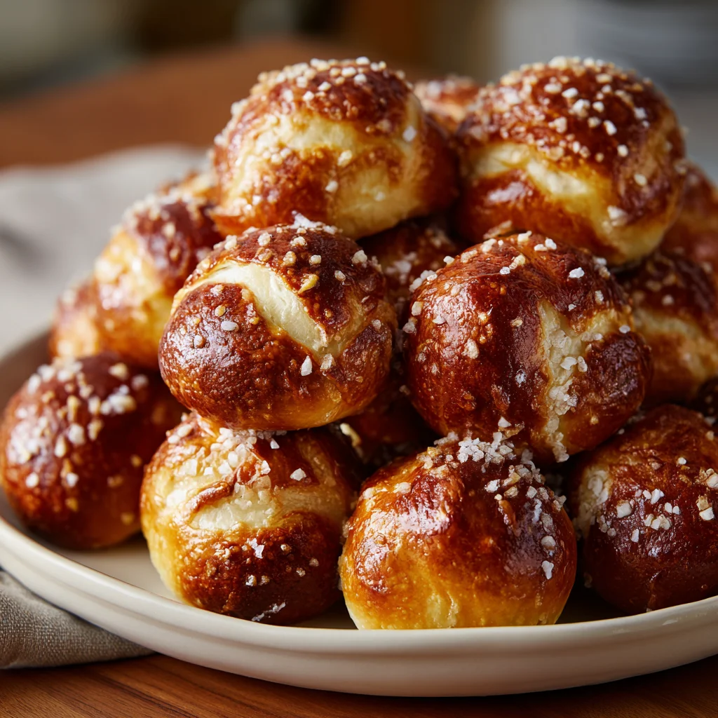 Soft Pretzel Bites – Warm, Buttery & Perfect for Dipping!