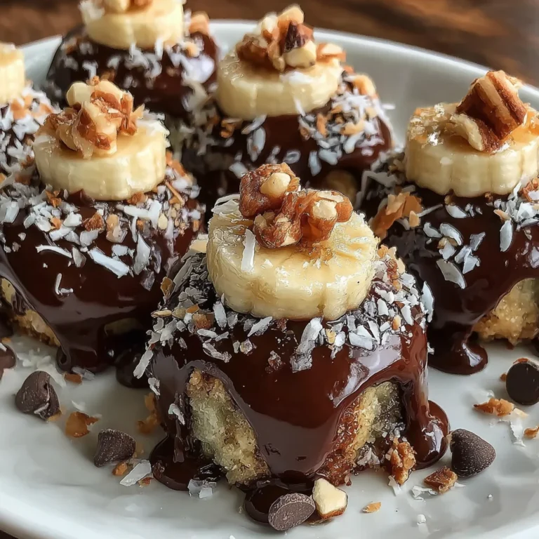 Choco-Nana Delight Bites | Chocolate-Dipped Banana Bliss in Every Bite