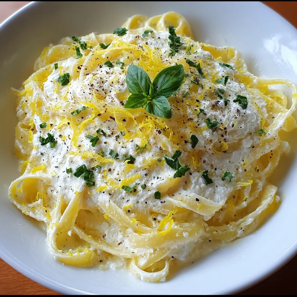 Lemon Ricotta Pasta | Creamy, Zesty & Ready in 20 Minutes