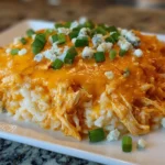 BUFFALO CHICKEN CASSEROLE – Your New Favorite Game Day Feast!