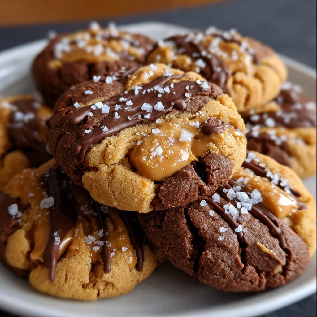 Chocolate Peanut Butter Cookies | Soft, Chewy & Packed with Flavor