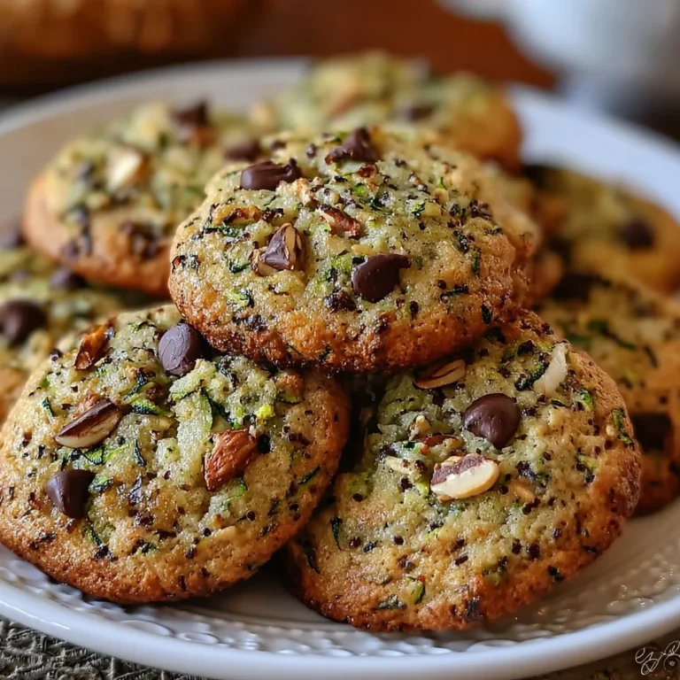 Zesty Zucchini Paradise Cookies – Soft, Spiced & Irresistible!