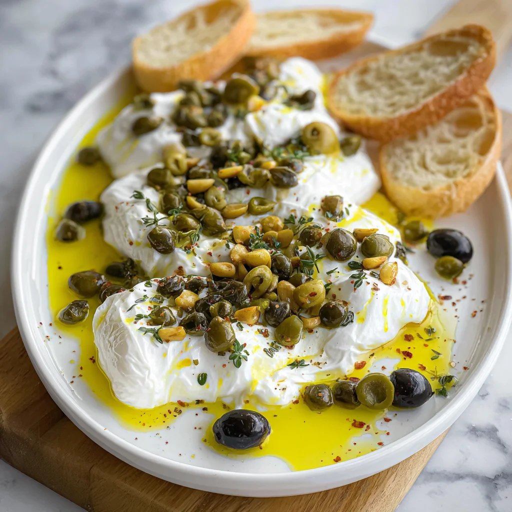 Easy Burrata Cheese Appetizer | Creamy, Fresh & Crowd-Pleasing