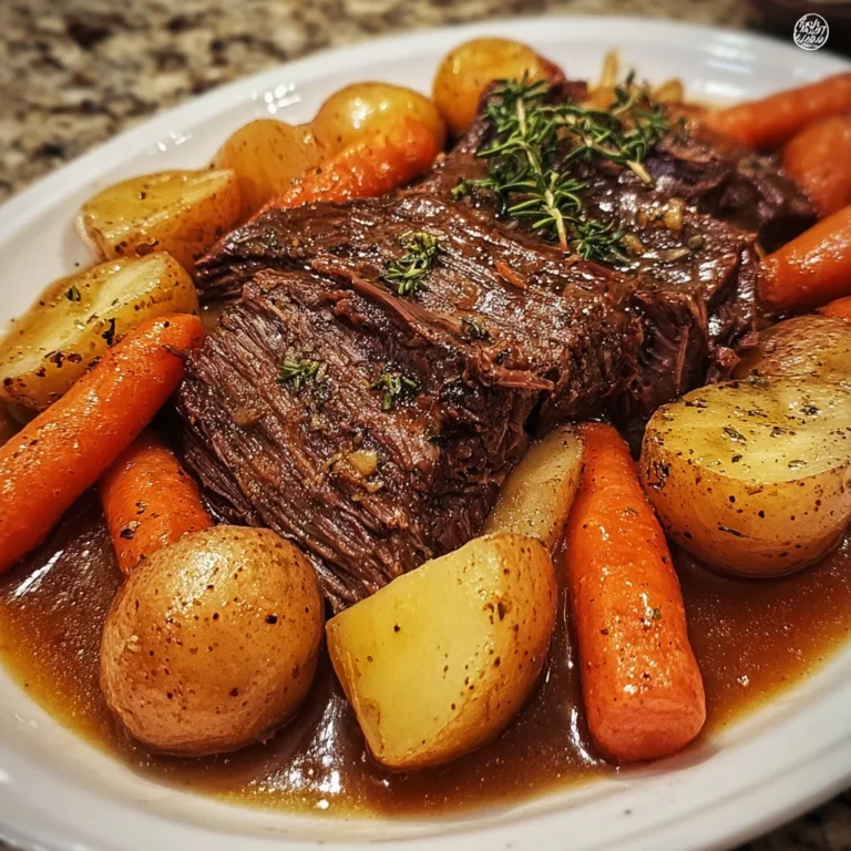 Slow Cooker Pot Roast | Classic, Hearty & Effortless