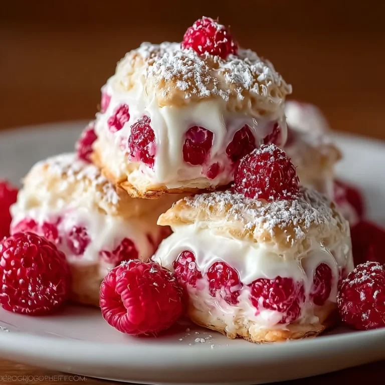 Raspberry Cream Cheese Bites