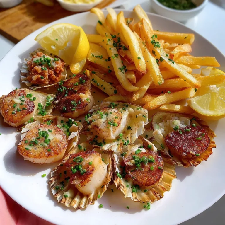 Scallop Frites – The Ultimate Surf & Turf Luxury in 20 Minutes!