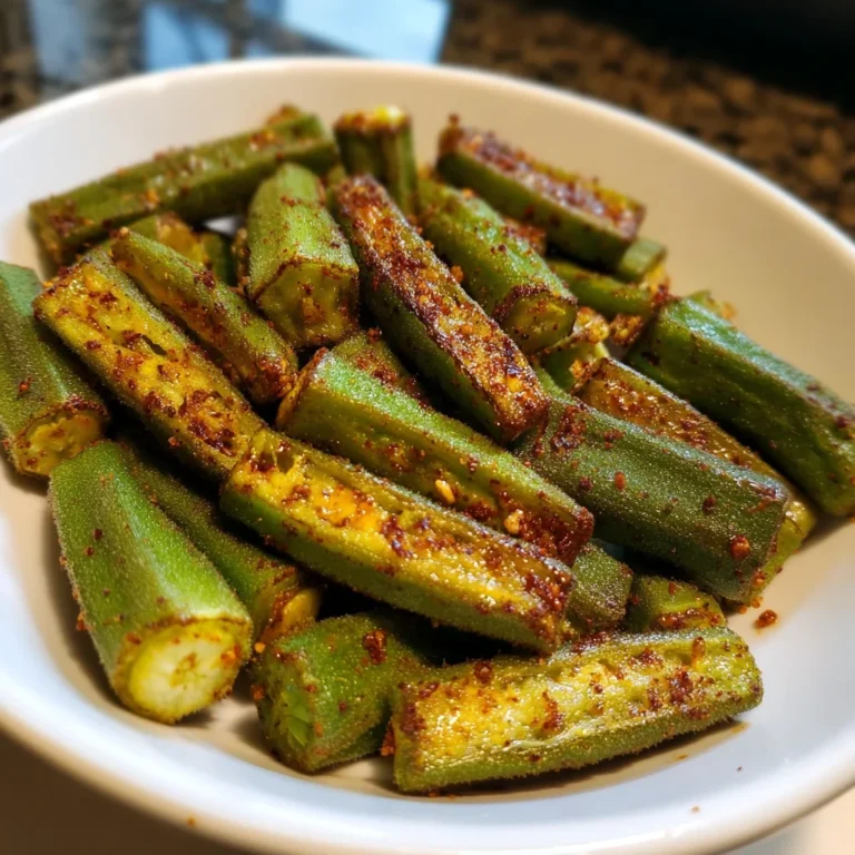 Air Fryer Okra | Crispy, Flavorful & Guilt-Free Southern Snack
