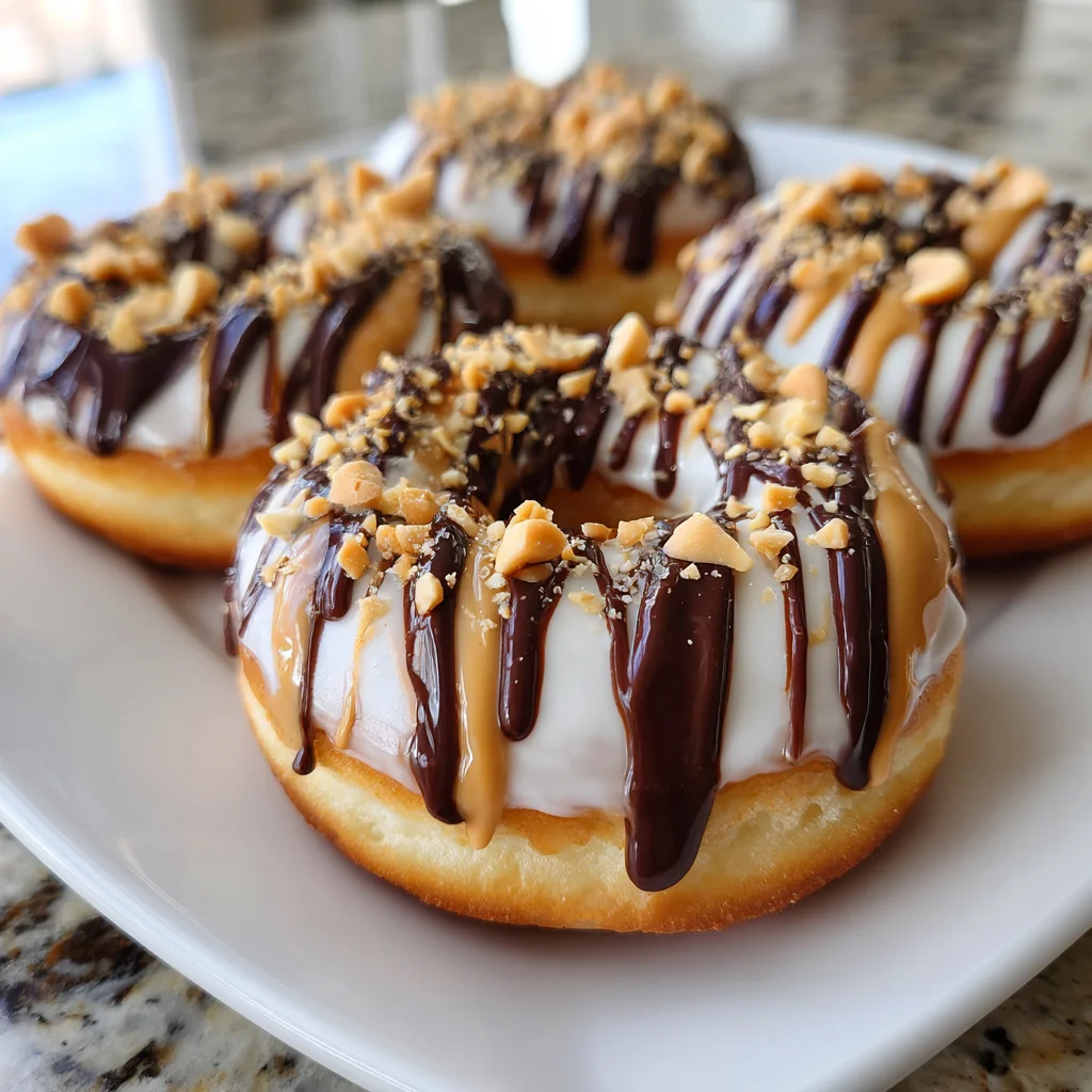 Peanut Butter Baked Donuts – Soft, Nutty & Perfectly Sweet!