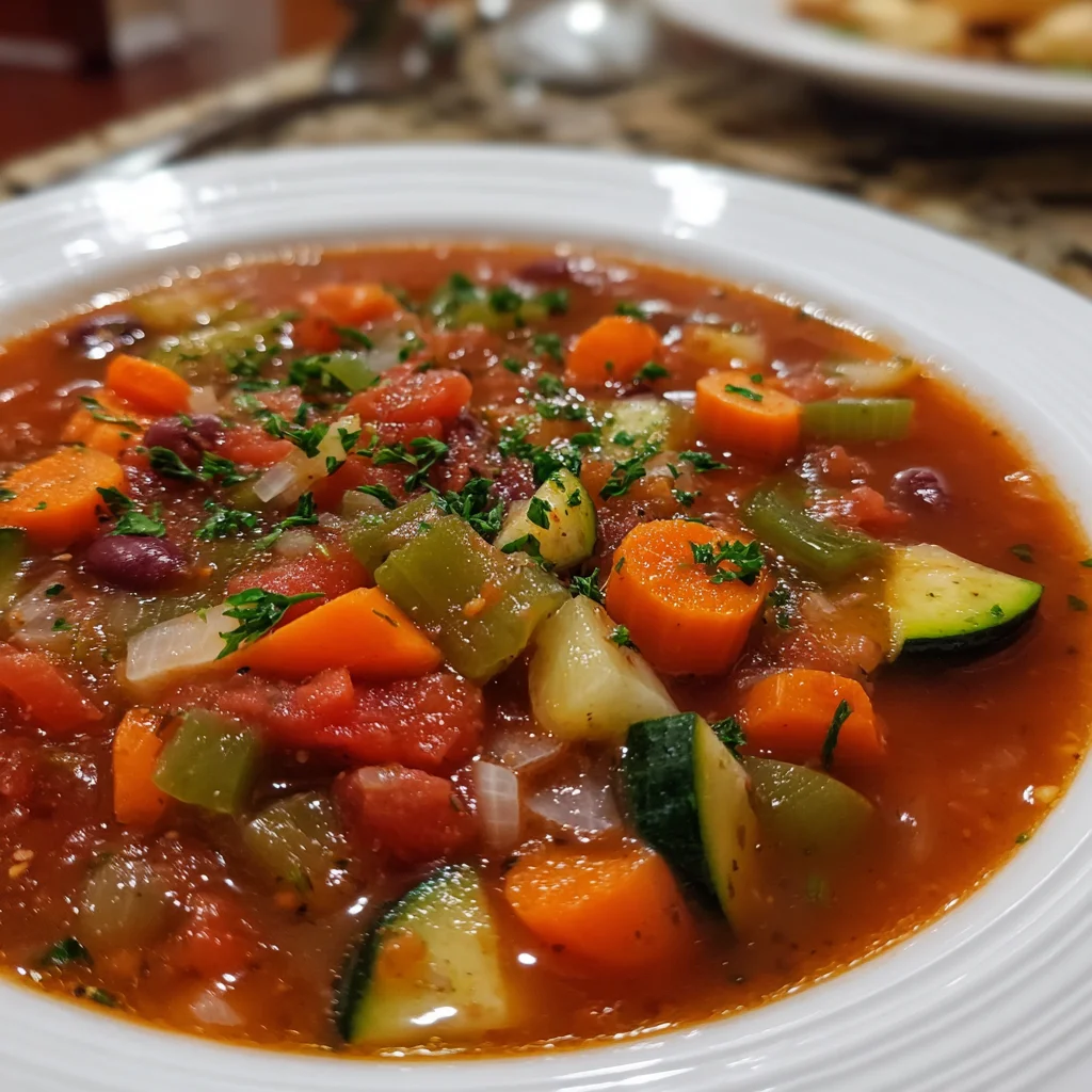 Olive Garden Vegetable Soup – Cozy, Hearty & Just Like the Restaurant!