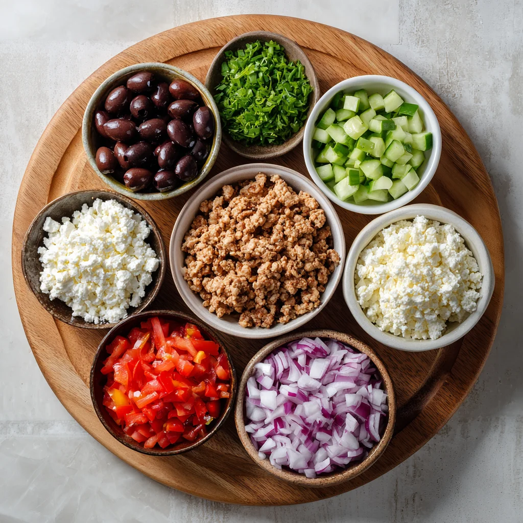 Healthy Greek Ground Chicken Bowls – Fresh, Flavorful & Perfectly Balanced!
