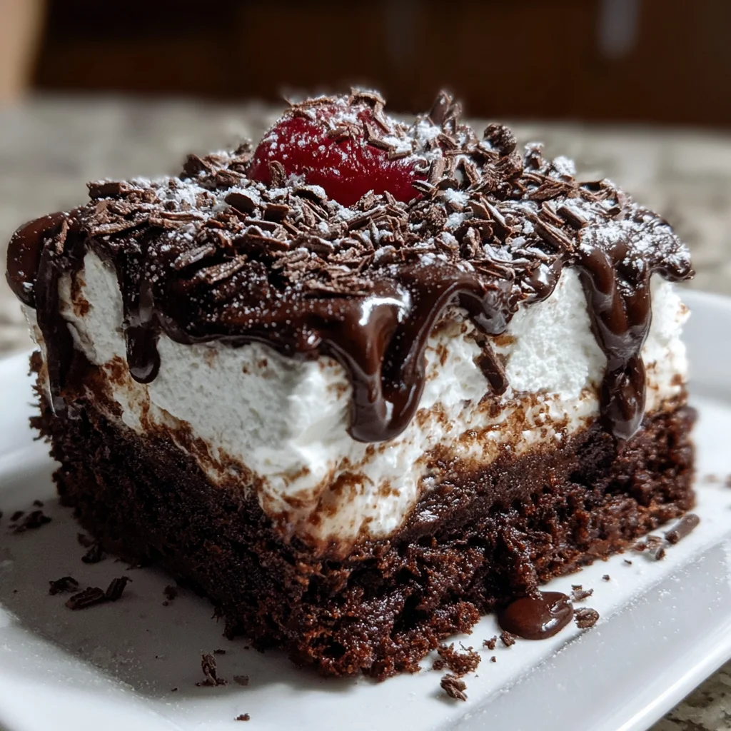 Brownie Refrigerator Cake – Fudgy, No-Bake & Incredibly Easy!