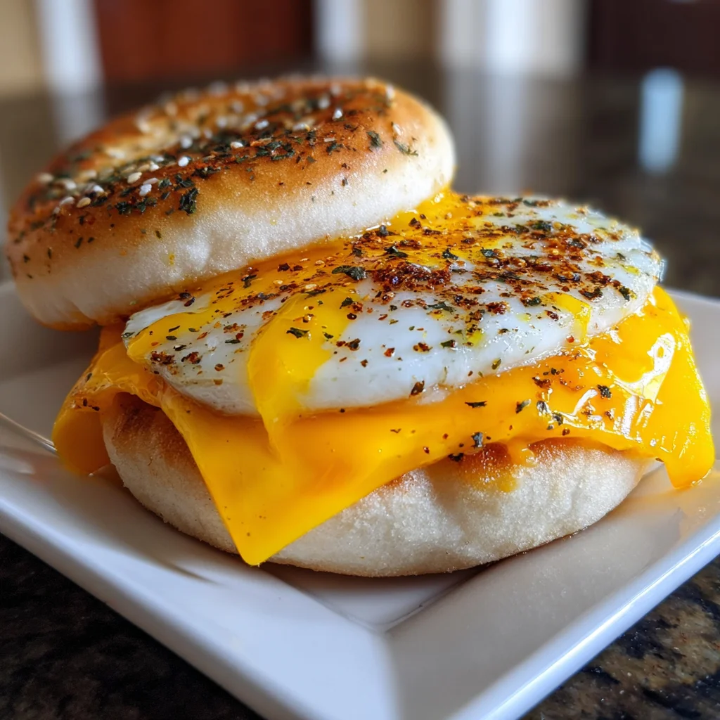 Viral Egg Sandwich Muffin – Fluffy, Cheesy & Totally Addictive!