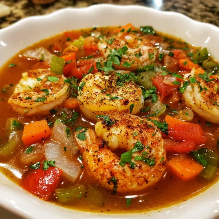 Spicy Shrimp Soup – Fiery, Comforting & Ready in 20 Minutes!
