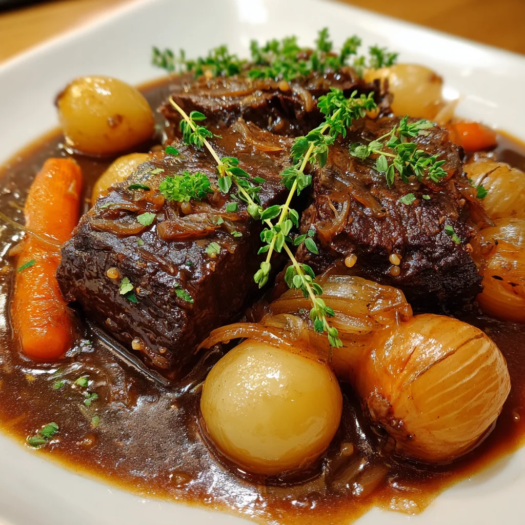 Sauerbraten German Pot Roast – A Tangy, Tender Masterpiece!