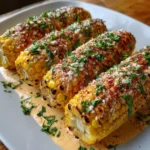 Spicy Creamy Cajun Corn on the Cob – The Ultimate BBQ Side!
