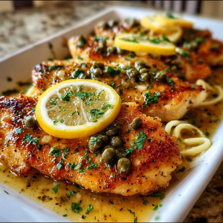 Lemon Chicken Piccata – Bright, Zesty & Restaurant-Worthy in 20 Minutes!