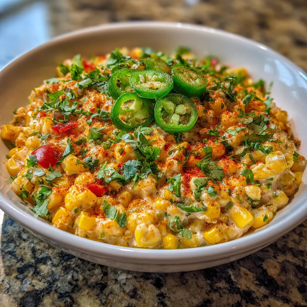 Creamy Jalapeño Corn Dip Skillet – The Ultimate Party Appetizer!