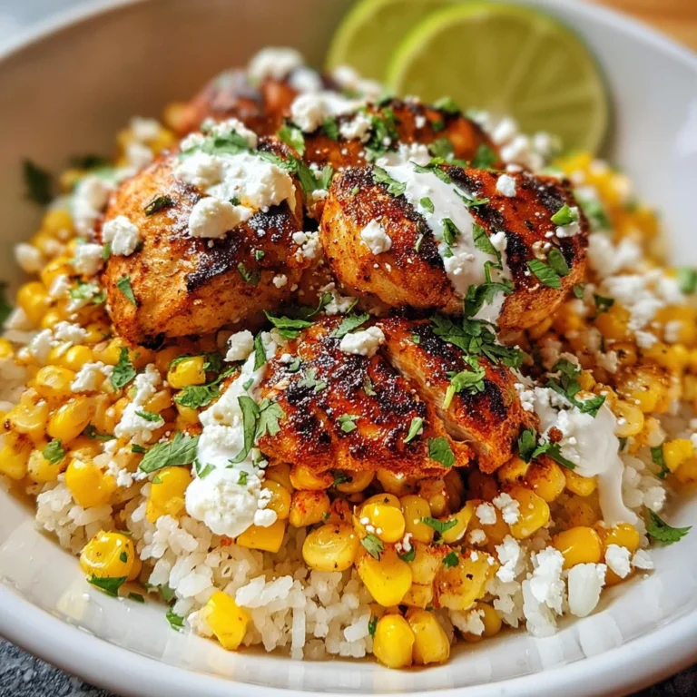 Corn Chicken Bowl – A Sweet & Savory Comfort Feast in a Bowl!