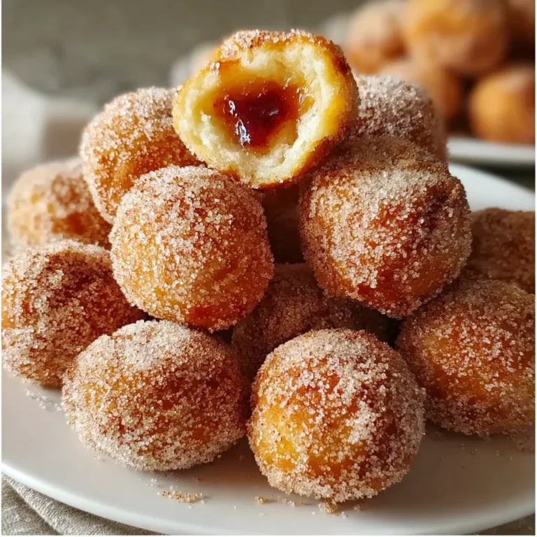 Churros Poppers – Bite-Sized Cinnamon Sugar Heaven!