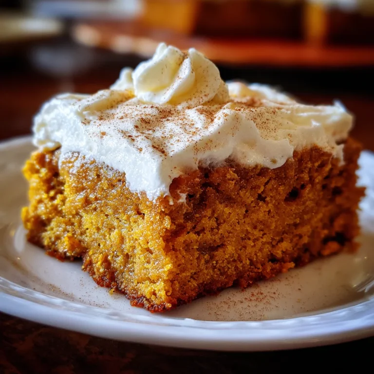 Sweet Crockpot Pumpkin Spice Cake – Warm, Cozy & Full of Fall Flavor!