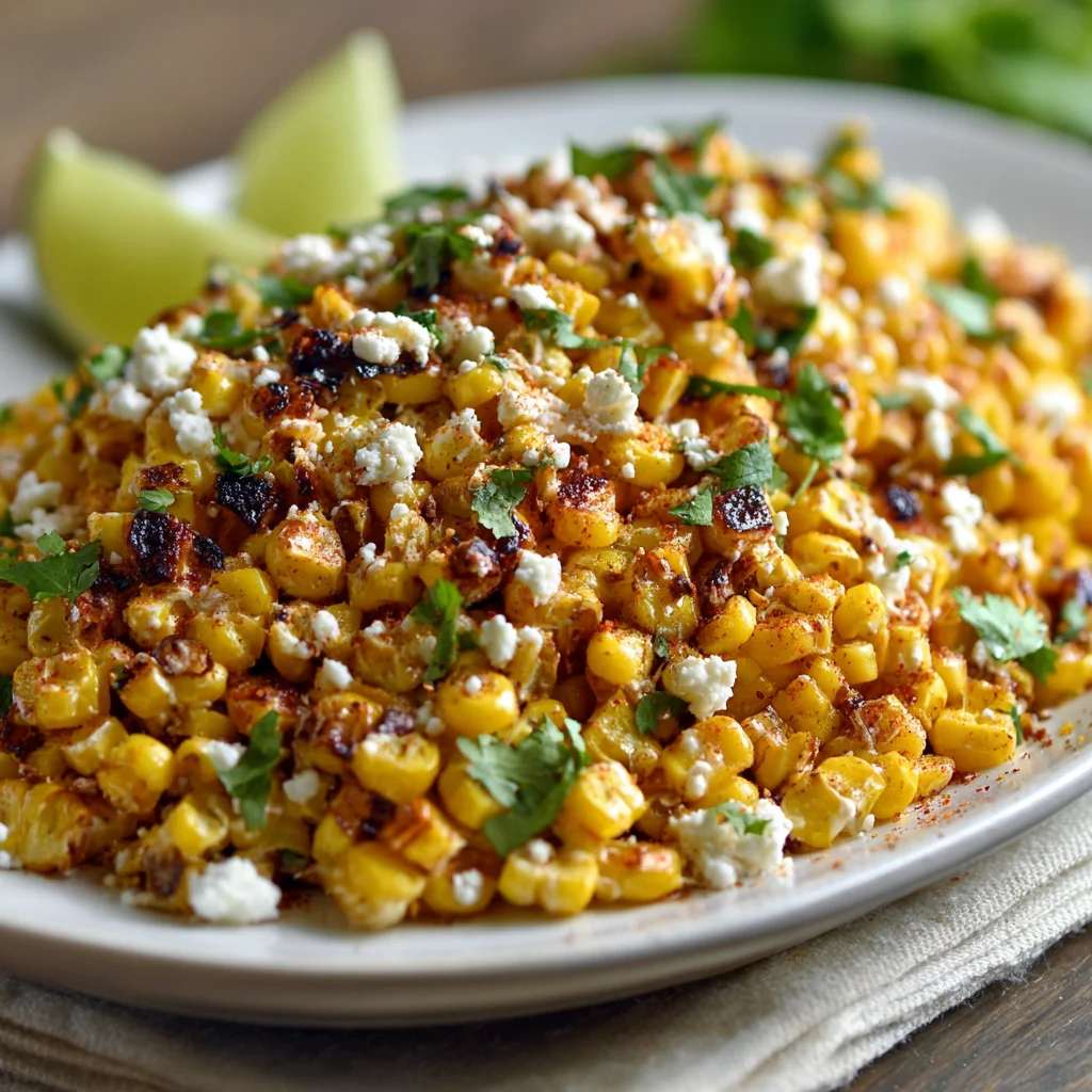 Mexican Street Corn Salad – Creamy, Zesty & Bursting with Flavor!