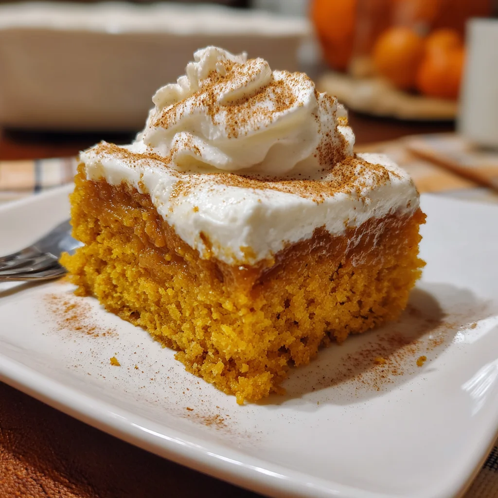 Sweet Crockpot Pumpkin Spice Cake – Warm, Cozy & Full of Fall Flavor!