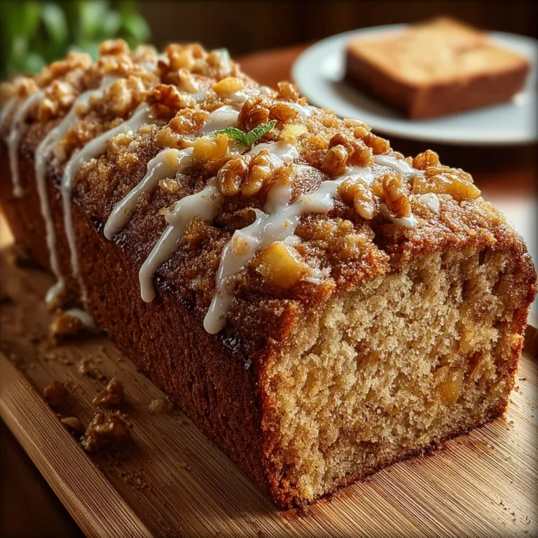 Apple Cinnamon Yogurt Loaf – Moist, Spiced & Perfect with Coffee!