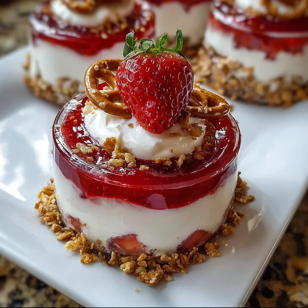 Strawberry Pretzel Parfait – Sweet, Salty & Irresistibly Layered!