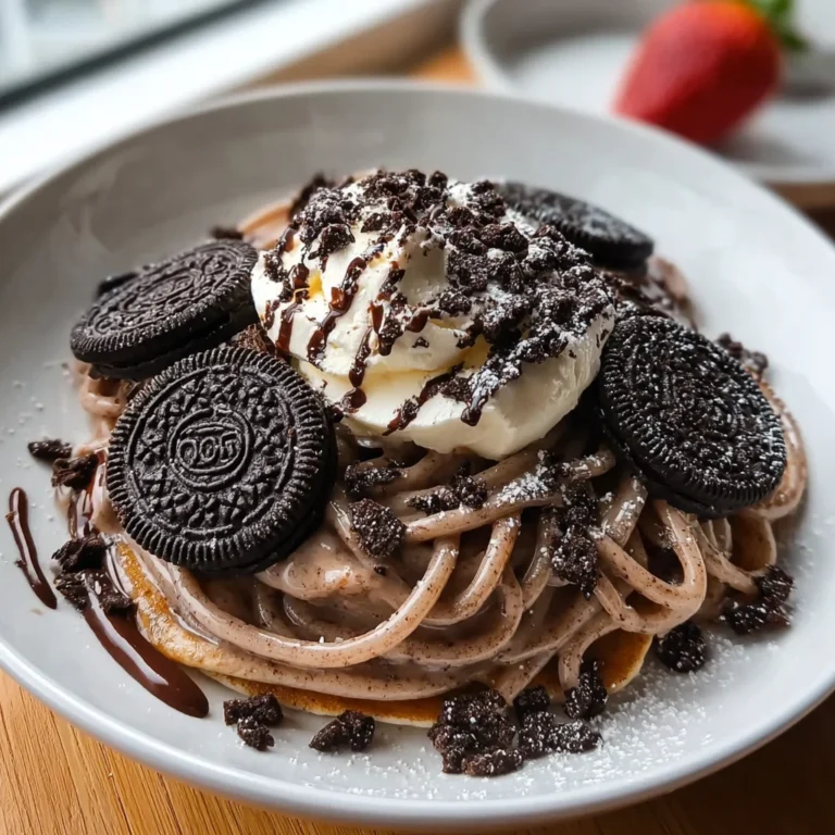 Chocolate Pancake Spaghetti – Fun, Sweet & Totally Irresistible!