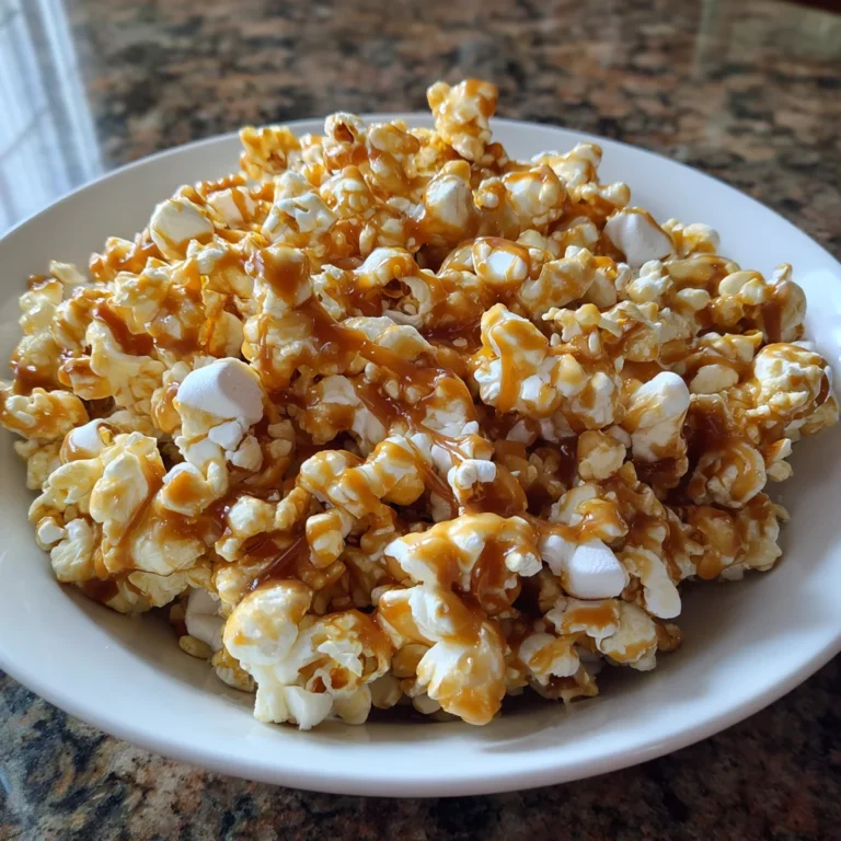 Marshmallow Caramel Corn Delight – Sweet, Chewy & Irresistibly Addictive!
