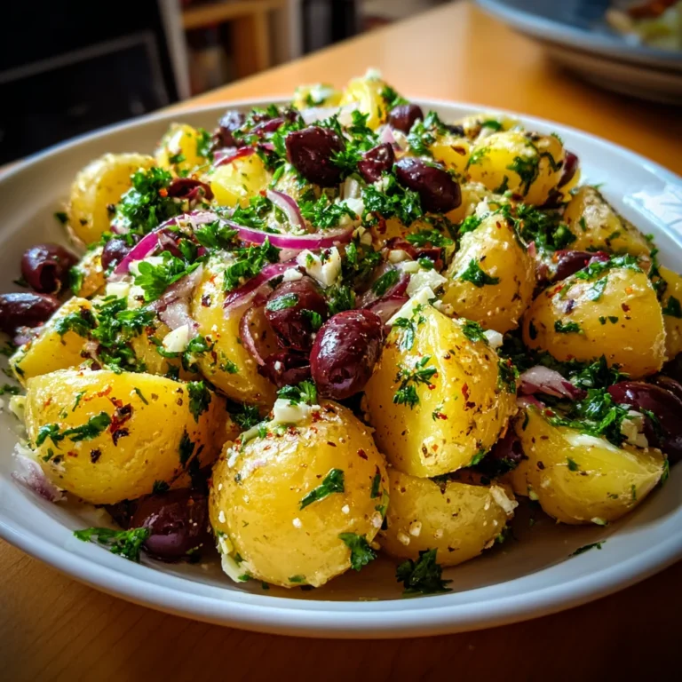 Mediterranean Potato Salad – A No-Mayo Masterpiece!