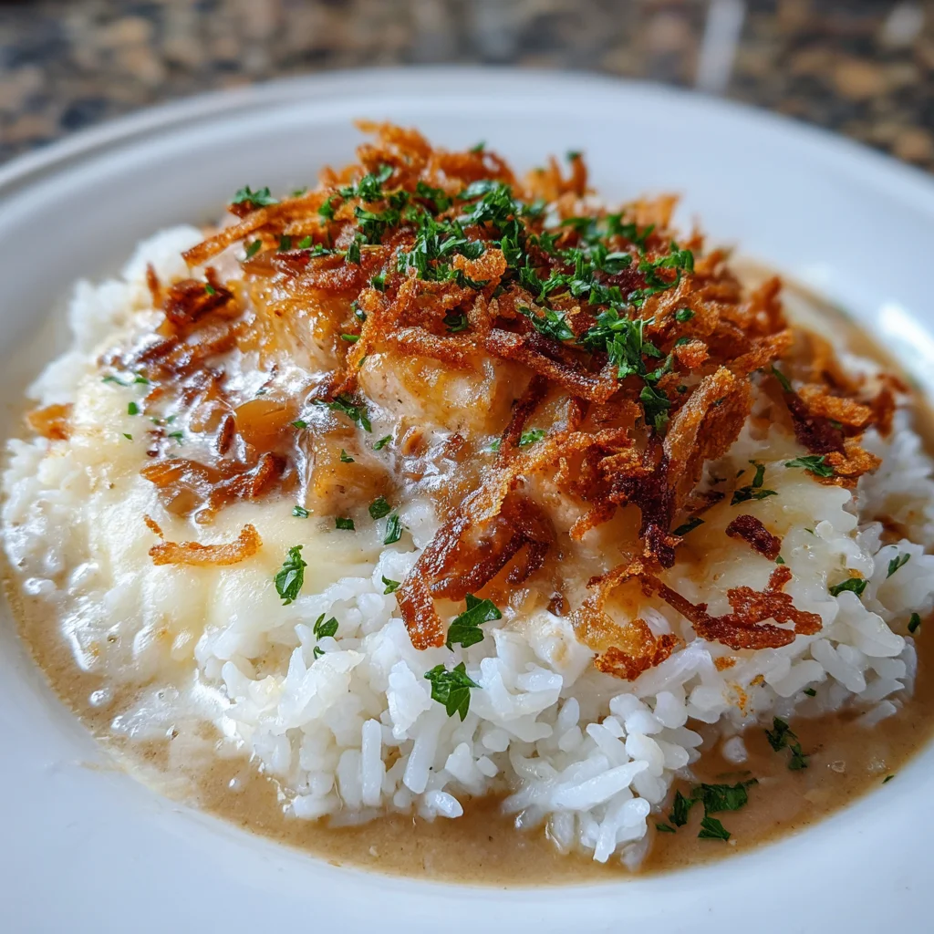 Creamy French Onion Chicken – Cozy Bistro Elegance in 30 Minutes!