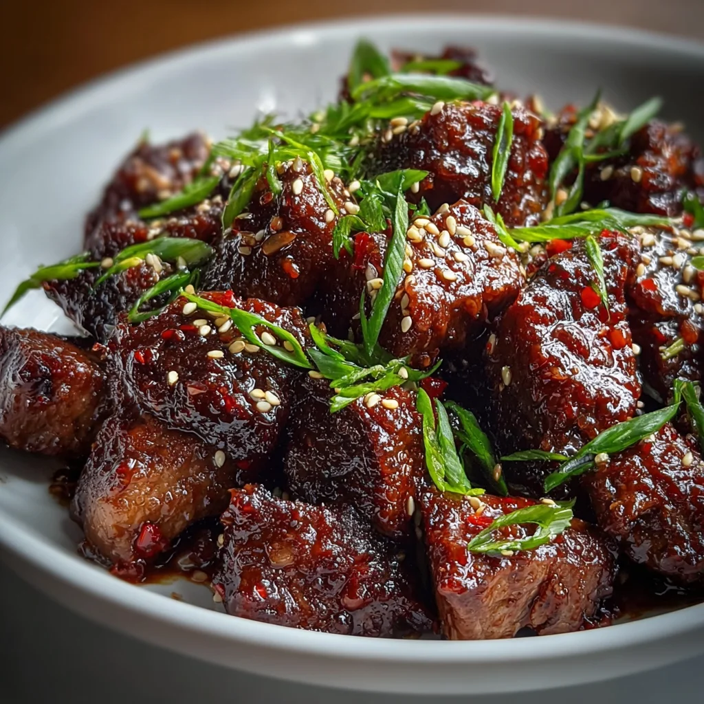 Sweet & Sticky Steak Bites – Irresistible 15-Minute Appetizer or Dinner!