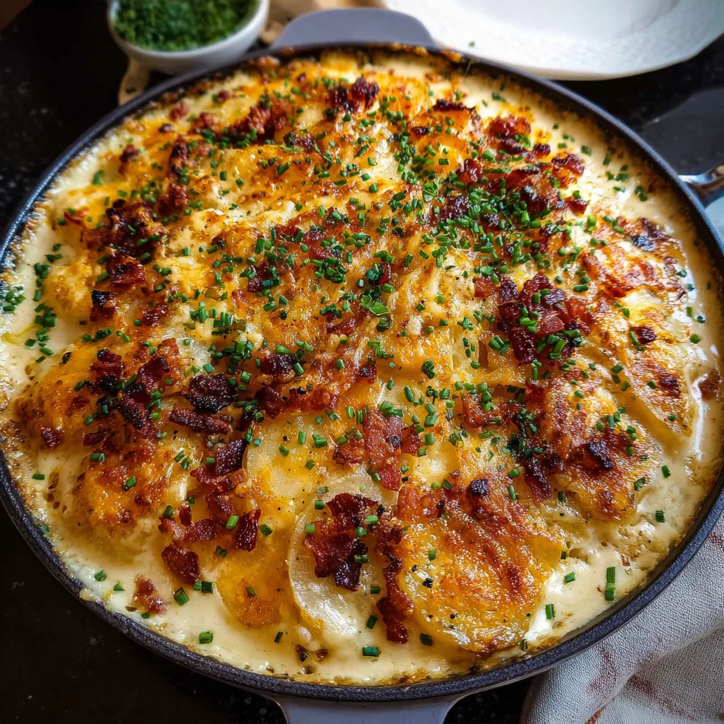 Loaded Scalloped Potatoes – The Ultimate Comfort Food Upgrade!