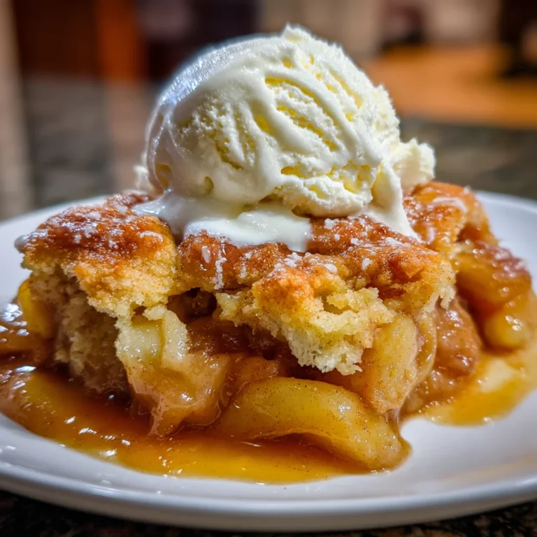 Apple Cobbler – Warm, Sweet & Comfort in Every Bite!