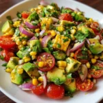 Avocado Corn Salad – Creamy, Crunchy & Bursting with Freshness!