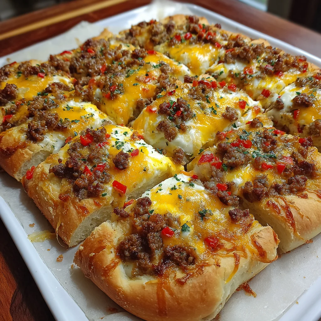 Sausage & Cheese Breakfast Casserole – Hearty, Cheesy & Make-Ahead!