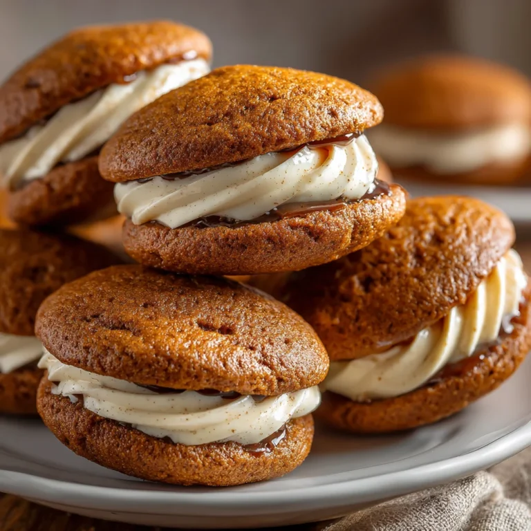 Apple Cider Whoopie Pie Cookies – Soft, Spiced & Filled with Sweet Cream!