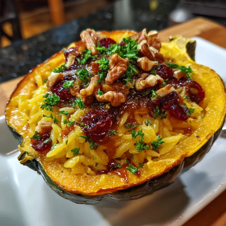 Chaos Cake Pumpkin Orzo Acorn – A Whimsical Fall Fusion!