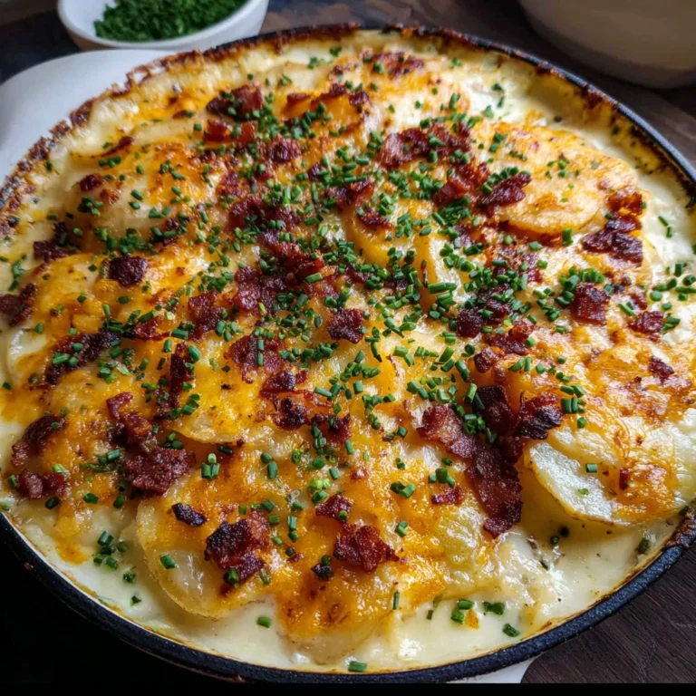 Loaded Scalloped Potatoes – The Ultimate Comfort Food Upgrade!