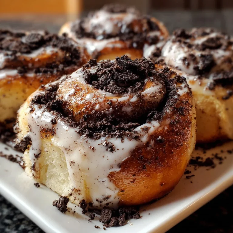 Oreo-Stuffed Cinnamon Rolls – Decadent, Gooey & Irresistible!